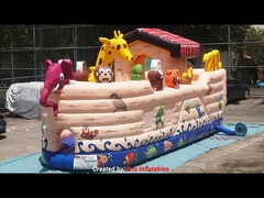 3in1 Noah's Ark Juegos inflables de China inflable fábrica