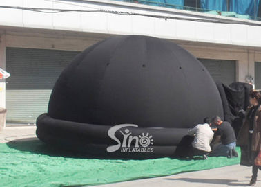 Commercial Use Air Inflatable Tents Double Door Projection Inflatable Planetarium